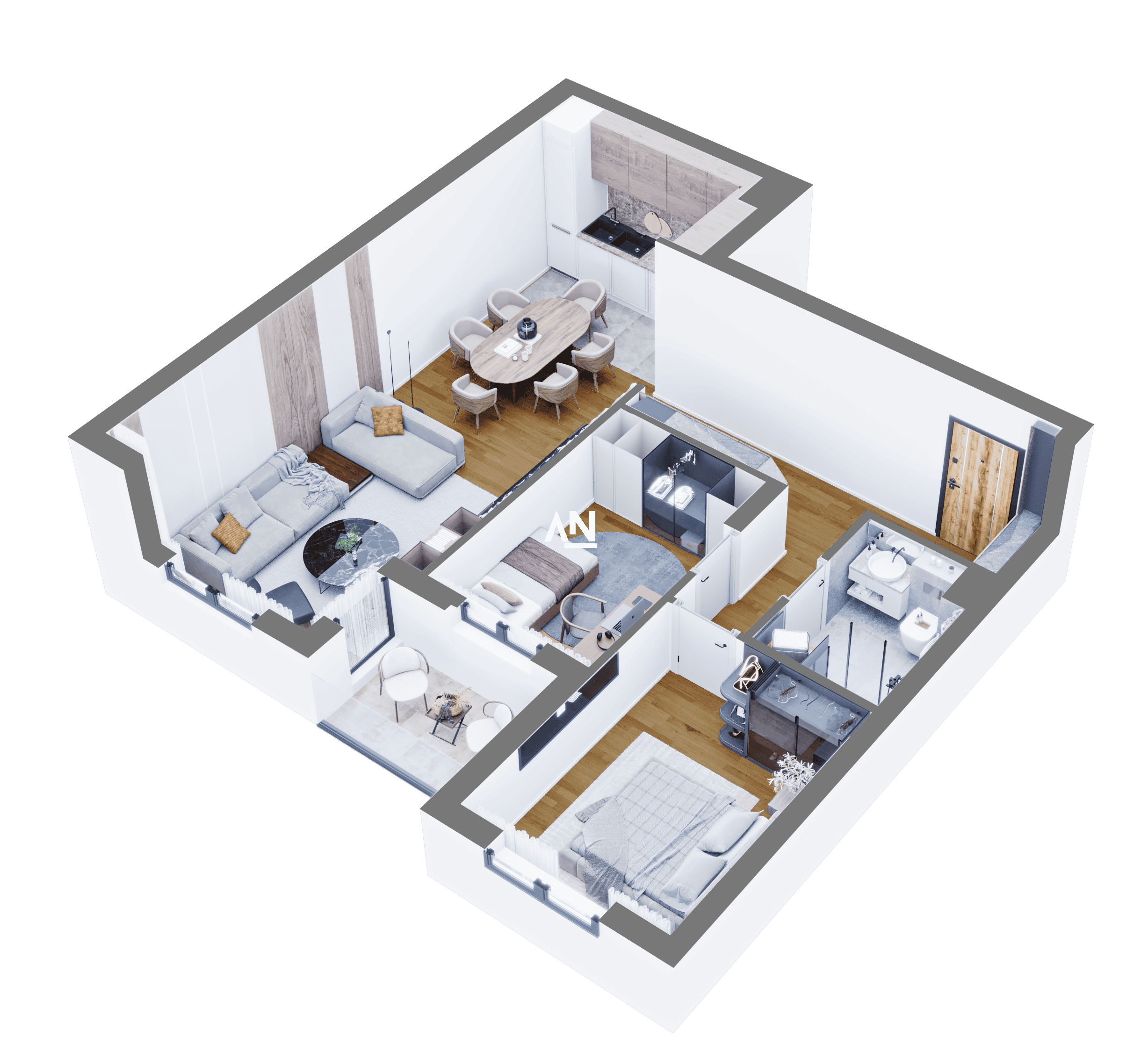 stan 11, stan od 65, 07m2